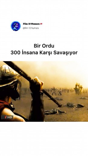 Film 10 Numara 🇹🇷 on Instagram: "📌Daha Fazla HD Film için 😊TAKİP Edebilirsin 🍿 … 🎬: 📌 Film Adı: 300 Spartalı ⭐️7.6 / IMDb puanı Filmi izlediysen Yorumun Nedir ? ——————————————————————————"