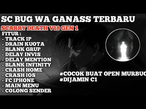 NEW SC BUG WA GANASS☠️ | IPHONE AUTO TEMBUS TARGET AUTO C1 VIA TELEGRAM TERBARU 2025