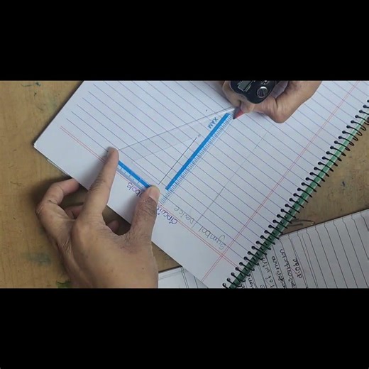 making physics notes with me