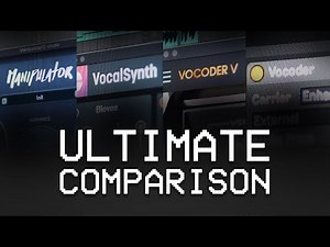 Vocoder Comparison (Vocalsynth2, Manipulator, Vocoder V, Ableton Vocoder)
