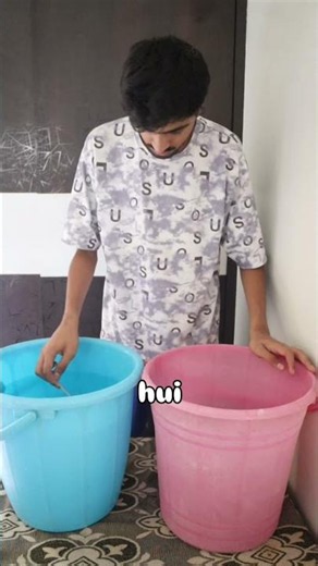 FINDING HOW MANY SPOONS TO EMPTY A BUCKET #shorts​#shorts video