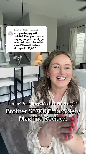 Brother SE700 Embroidery Machine Review and Tips