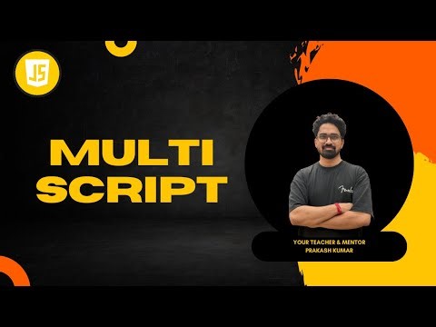 Multi Script In JavaScript In Hindi