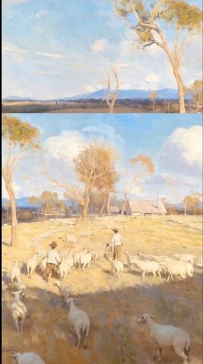Golden Summer, Eaglemont Australian Masterpiece Just Came Alive