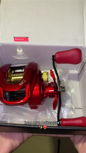 Baitcaster Reel Inspired by Iron Man Theme