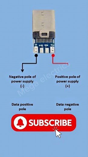 Usb type c wire connection 🤓 #typec #experiment
