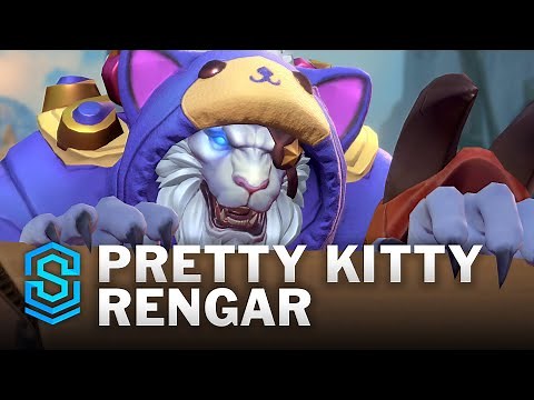 Pretty Kitty Rengar Wild Rift Skin Spotlight