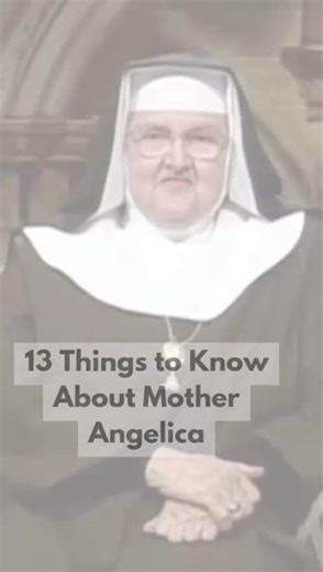 32K views · 1.1K reactions | 13 Things You Didn't Know About the Amazing Life of Mother Angelica: https://hubs.la/Q03dBqvG0 | Church POP | Facebook