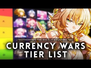 I finally solved Currency Wars, so here's a tier list of all 59 characters