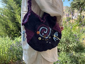 Coraline Tote Bag, Halloween Coraline Tote Bag, Movie Lover Gift, Cute Crochet Bag, Spooky Movie Tote Bag,cute Crochet Tote Bag,crochet Gift - Etsy
