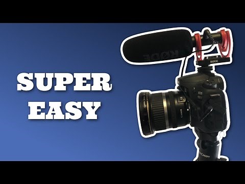 Quickly Set Up Your RODE Mic To Your DSLR Camera!