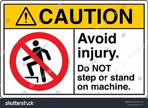 Safety Sign Marking Label Symbol Pictogram Stock Vector (Royalty Free) 2254181399 | Shutterstock