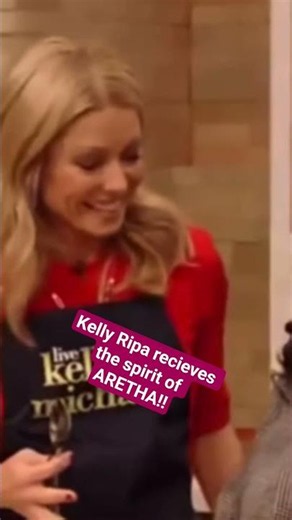 Kelly Ripa Shocks The Queen Of Soul #viral #viralshorts