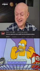 Homer's Flippin Fantastic Moon Waffles!😋 #waffle #waffles #moonwaffle #breakfast #breakfastideas #breakfastrecipes #homersimpson #thesimpsons #thesimpsonsfan #fyp #trendingtiktokviral | Kitchen with Fred