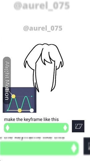 tween hair tutorial #tutorial #alightmoation #idk #tweening #art