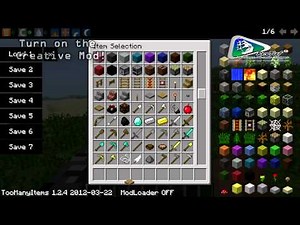 1.7.2 Minecraft Mods | Too Many Items - Review & Installation