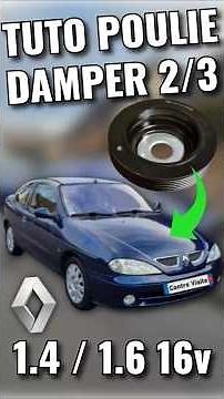 🛠 DAMPER PULLEY TUTORIAL 1.4/1.6 16v Renault - 2/3