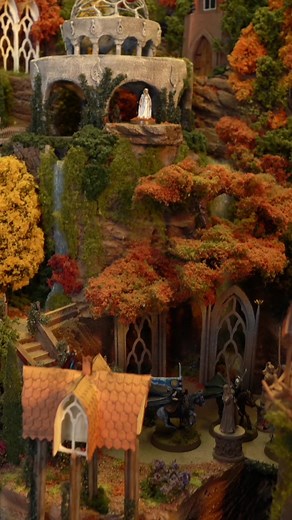 How to create elven crafted windows and where to find them, watch the full video on our YouTube channel, link in bio 👀 #middleearth #rivendell #lotrsbg #warhammercommunity