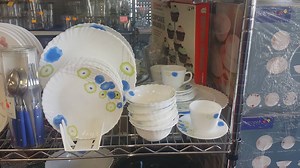 3.7K views · 35 reactions | Amazing Opal Dinner Sets: Available in 3 different patterns. | Housewares Plus | Facebook