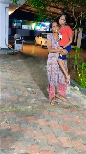 Mom and Pappy went out for a walk....