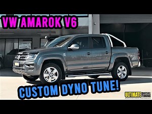 VW Amarok 2019 model - V6 - custom dyno tune! 31% more torque, almost 650Nm at the wheels!!!