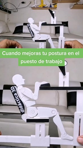Mejora tu postura en el escritorio