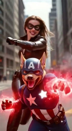 Captain America Dog: The First Avenger... of Paws!