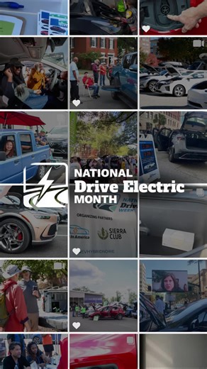 43K views | Don’t miss out on all the fun! National Drive Electric Month is just around the corner. Check out an event near you at driveelectricmonth.org. #ndem2025 #electricvehicle #driveelectric #event | Plug In America | Facebook