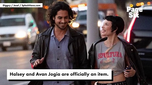 Halsey confirms Avan Jogia romance with PDA-packed date night