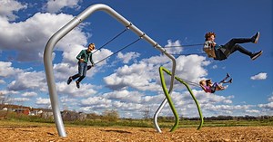Hedra® Swing Frame - Geometric Set - Landscape Structures