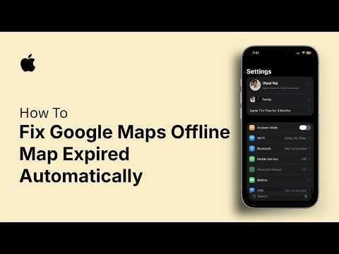 How to Fix Google Maps Offline Map Expired Automatically