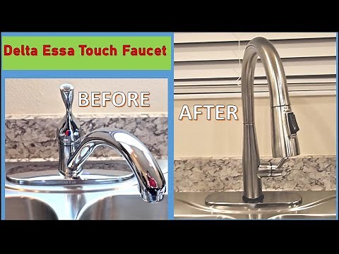 Delta Essa Touch Faucet and Soap Dispenser - Installation and Use