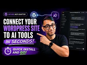 Connect your WordPress to ChatGPT - WPVibe MCP AI