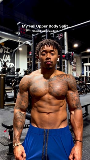 SmoothGio Fitness | My “upper body day” split that got me jacked 💪🏾 To get your own creatine from @ehplabs Use my code “SMOOTH” to get a discount on creatine... | Instagram