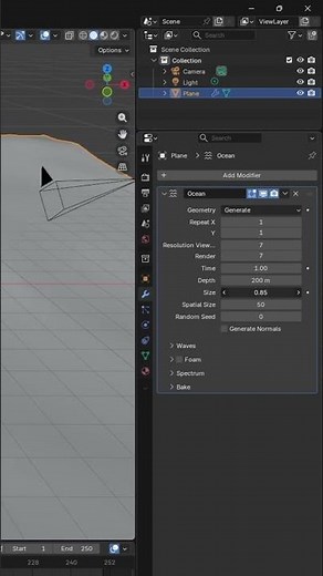 how to make quick simple hills in blender