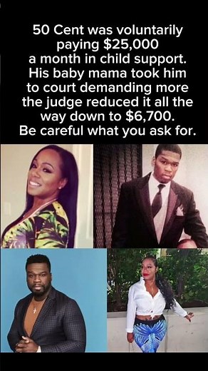50 Cent’s Baby Mama Demanded MORE Money The Judge Cut It Instead