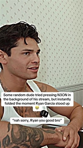Ryan Garcia's Dramatic Moment During Live Stream