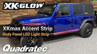 XKGlow XKmax Atomix LED Light Strip for Jeep | RGB Body Panel Accent Upgrade