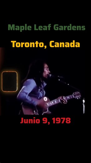 Here is a video footage of Bob Marley & The Wailers, performing “Concrete Jungle” at the Maple Leaf Gardens on June 9, 1978 ✊🏾🌍 #toronto #canada #bobmarleyandthewailers #kayatour #BobMarley | Enrique Tj