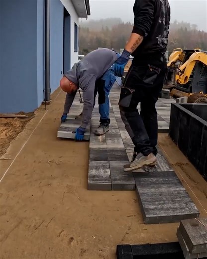 Efficiency in Action Two Day Terrace Installation and Cutting | DIY & Crafts
