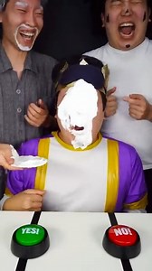 Yes or No button game Challenge _ Is your choice YES_ NO_ _Funny Mukbang #shorts #funny #richvspoor #foodblogger | Huba후바