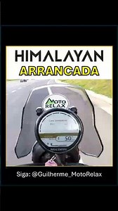 Himalayan 450 - ARRANCADA - Velocidade por marcha!