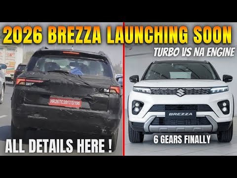 LAUNCH SOON🚀 Brezza Facelift 2026 Interior Brezza facelift 2026 launch date |brezza features 2026