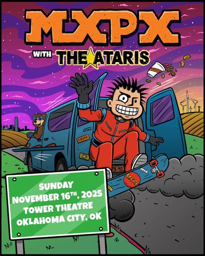 This isn't a drill OKC! We're coming for you on November 16 at Tower Theatre! ON SALE NOW | MxPx