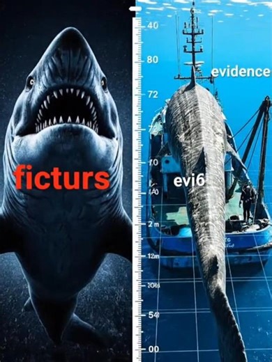 Actual Size of Mosasaurus — How Big Was the Ocean Giant? #Deengiggles #shorts