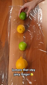 Lemons that stay juicy longer 🍋 🎬 This video was produced by Network Media and Aoos Media | Hack And Heat