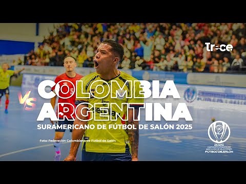 🔴 EN VIVO | Colombia vs Argentina | Suramericano de Selecciones Fútbol de Salón 2025 | Canal Trece