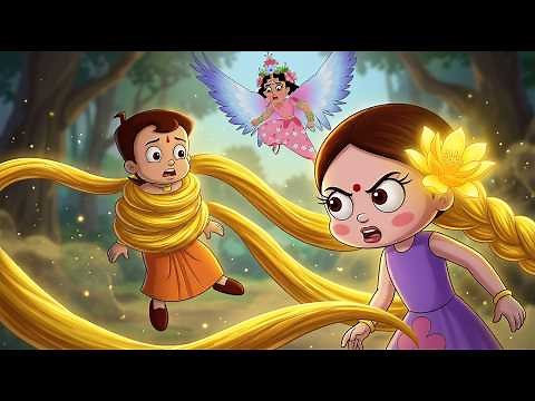 Chhota Bheem - Chutki Ke Sunehre Baal | Cartoons for Kids | Adventure Videos in Hindi