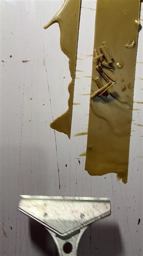Satisfying ASMR Wax Scraping Experience