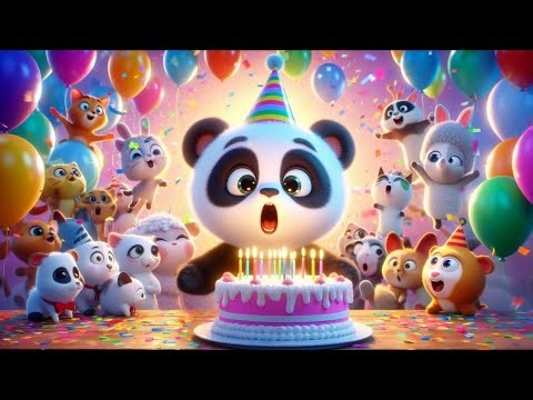 Panda’s Amazing Birthday Surprise! 🐼🎉 | Cute Kids Animation